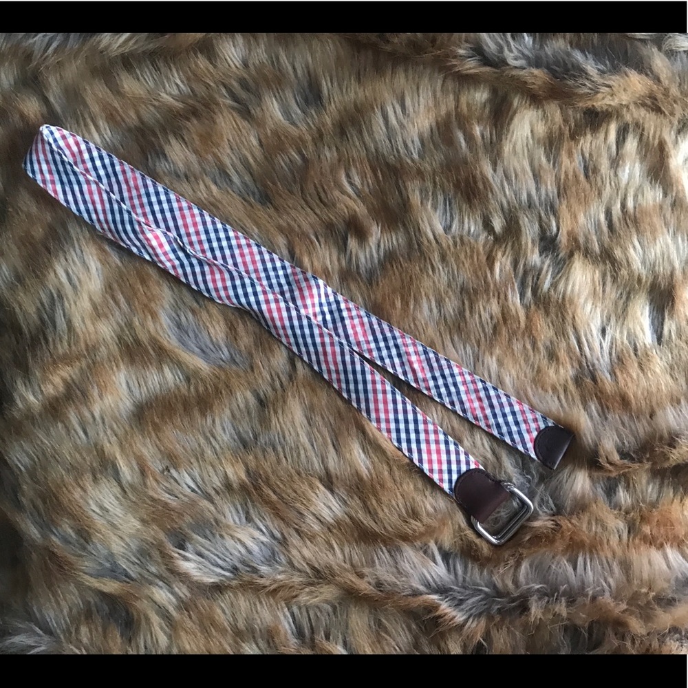 Brooks brothers fabric belt